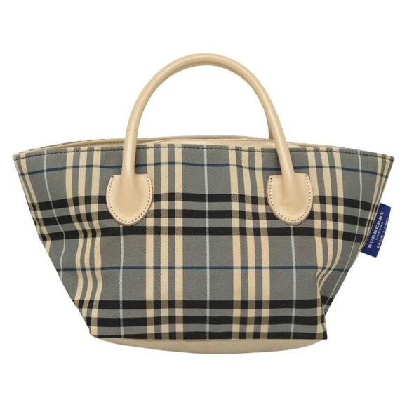 Burberry Blue Label Blue Nylon Handbag (Pre-Owned) - Picture 1 of 16